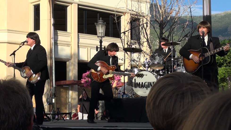 Imagine Beatles Tribute Band in a Live Performance