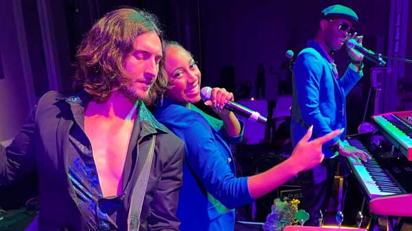 Liquid Blue Wedding Music Bands Sidebar