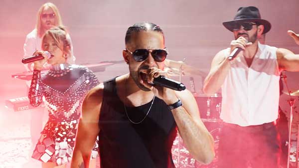 Red Hot Revolution Live Music Band Performing at a Corporate Event