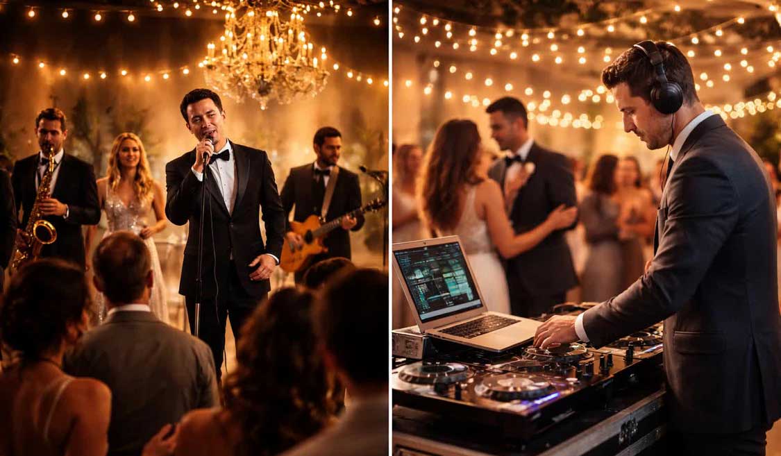 Wedding Band vs Wedding DJ