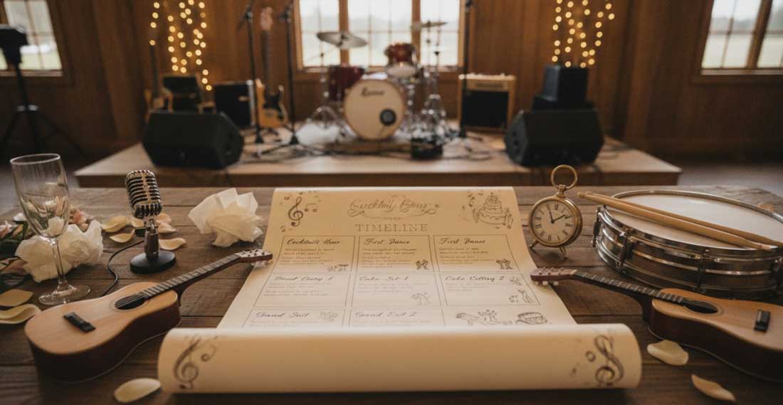 Timeline for a Wedding Reception