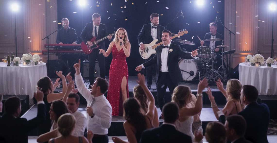 A Top Rated Band for Wedding Receptions