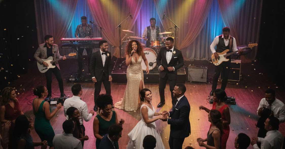 Wedding Party Band Keeping Dance Floor Buzzing