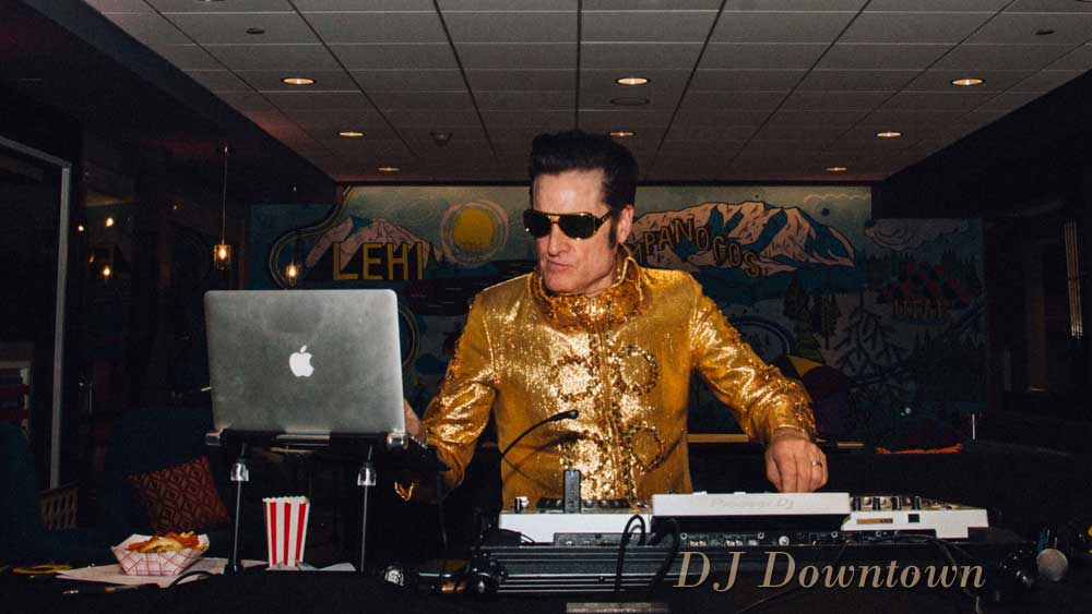DJ Playing Music at a Wedding party