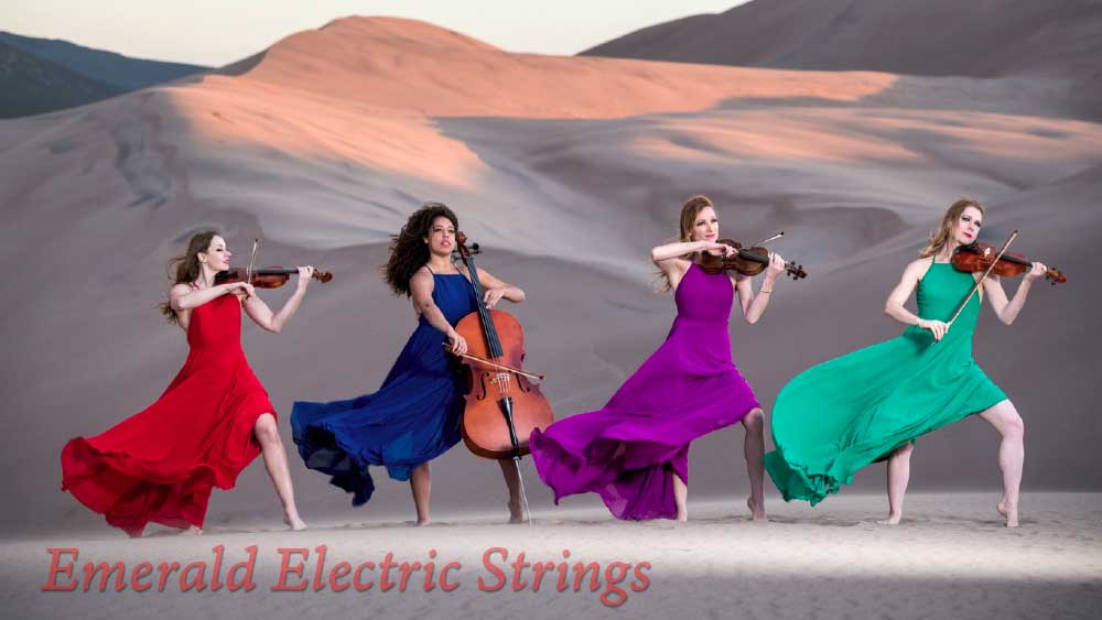 Emerald Electric Strings: Luxury Wedding String Quartet