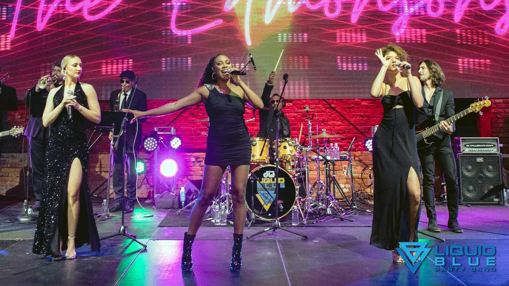 Liquid Blue: High Energy Wedding Dance Band