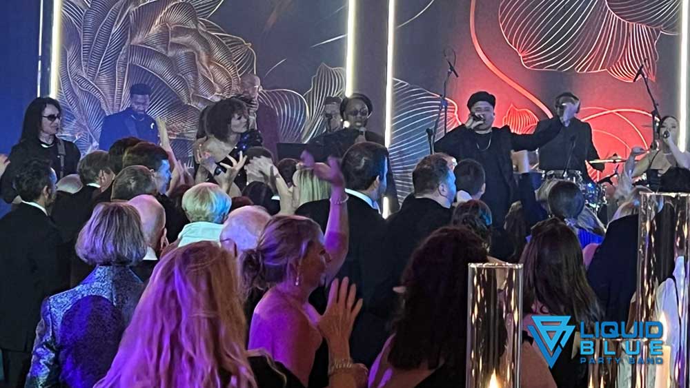 Liquid Blue Performing at a Corporate Gala