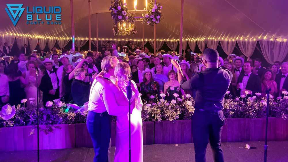 Liquid Blue Wedding Live Band for Receptions