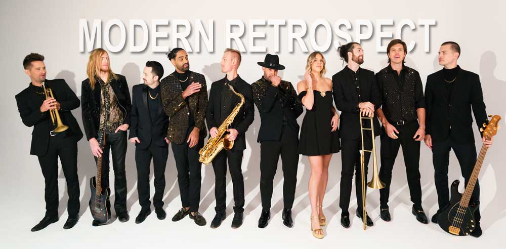 Modern Retrospect Cover Band for Wedding Events