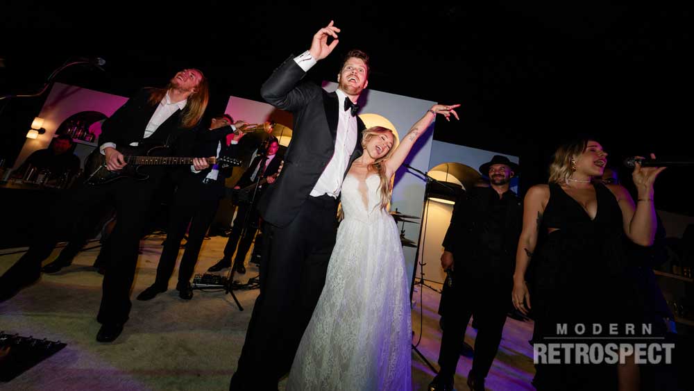 Modern Retrospect Wedding Reception Dance Band