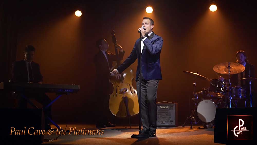Paul Cave and the Platinums Wedding Jazz and Swing Band for Receptions