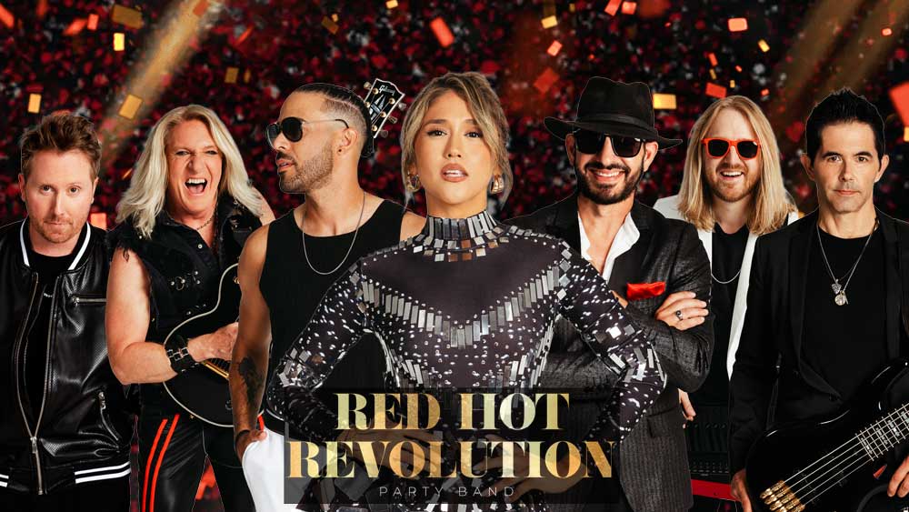 Red Hot Revolution Band for Luxury Wedding Events