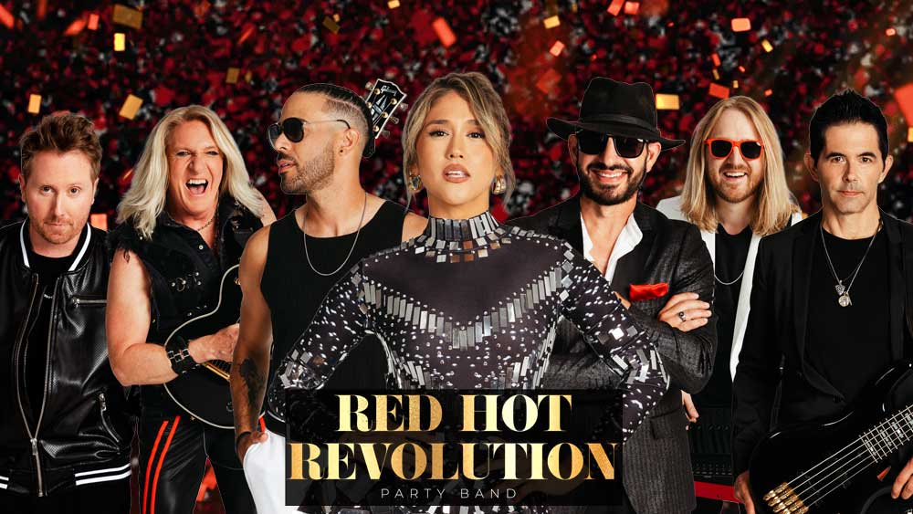 Red Hot Revolution Live Wedding Band for Receptions