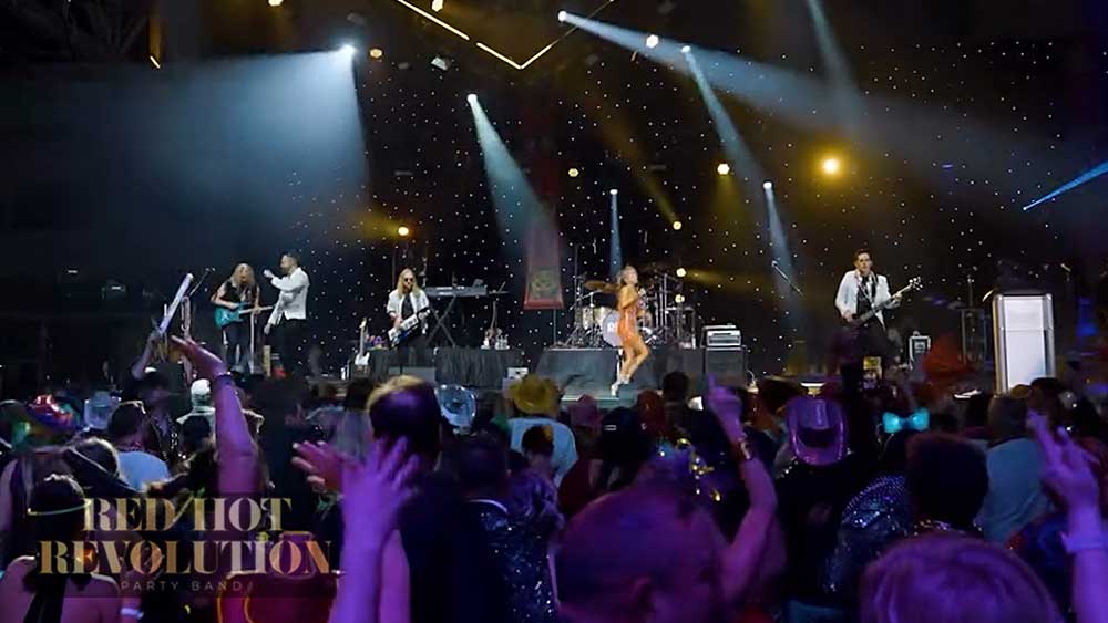 Red Hot Revolution: Enjoy a Stadium Concert Experience at Your Next Event