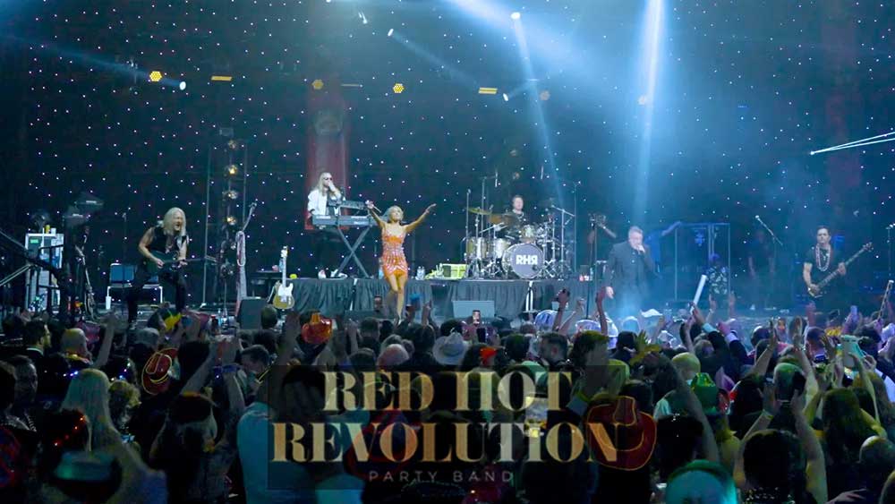 Red Hot Revolution Professional Live Band for Corporate Events, Weddings, and Other Special Celebrations