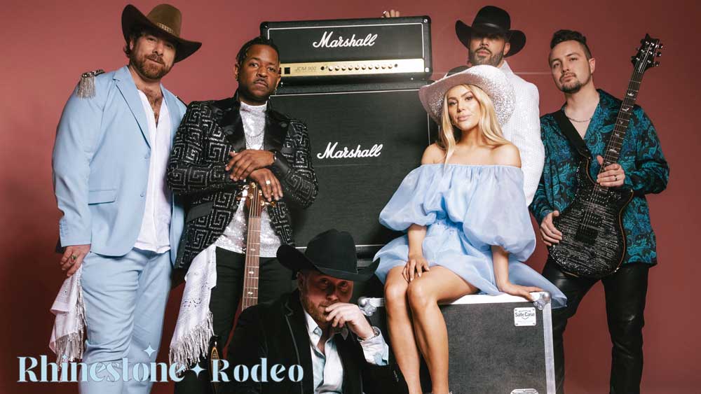 Rhinestone Rodeo Wedding Band for Hire